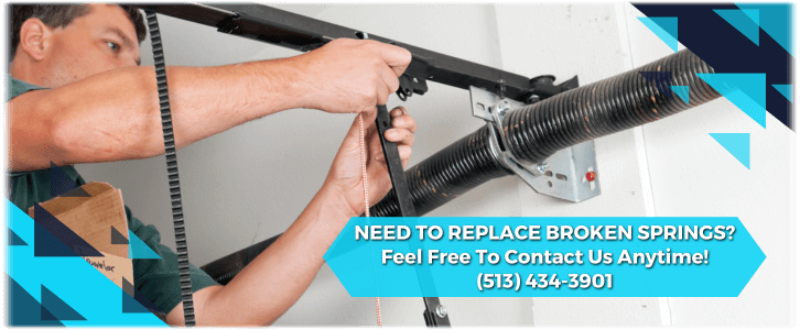 Broken Garage Door Spring Repair Cincinnati